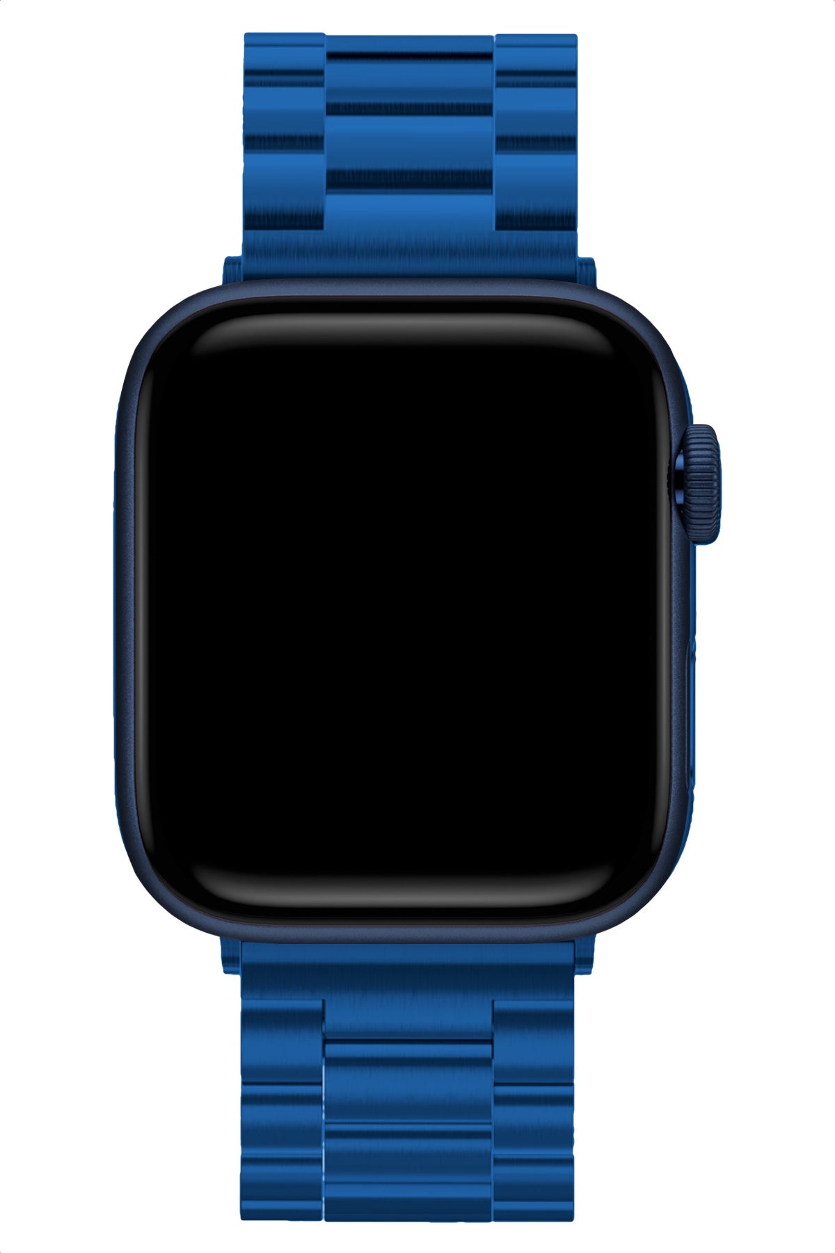 Apple Watch Uyumlu Üç Bakla Çelik Loop Kordon Mavi  bikordon