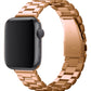 Apple Watch Uyumlu Üç Bakla Çelik Loop Kordon Rose Gold  bikordon