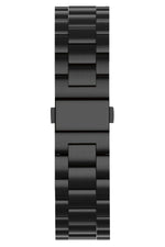 Apple Watch Uyumlu Üç Bakla Çelik Loop Kordon Siyah  bikordon