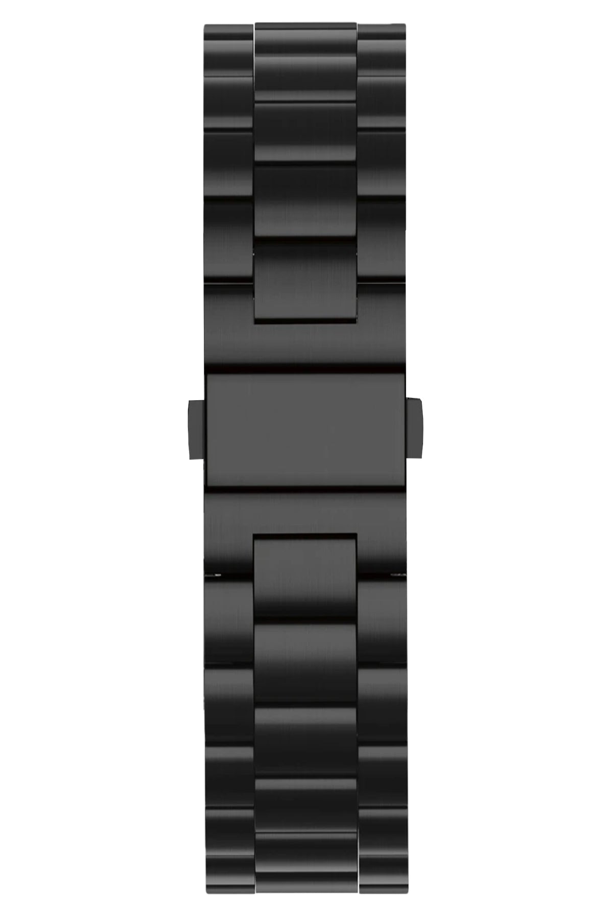 Apple Watch Uyumlu Üç Bakla Çelik Loop Kordon Siyah  bikordon