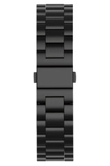 Apple Watch Uyumlu Üç Bakla Çelik Loop Kordon Siyah