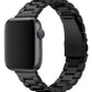 Apple Watch Compatible Three Links Steel Loop Band Black 