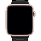 Apple Watch Uyumlu Üç Bakla Çelik Loop Kordon Siyah  bikordon