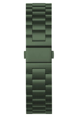 Apple Watch Uyumlu Üç Bakla Çelik Loop Kordon Yeşil