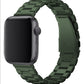 Apple Watch Uyumlu Üç Bakla Çelik Loop Kordon Yeşil