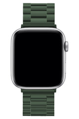 Apple Watch Uyumlu Üç Bakla Çelik Loop Kordon Yeşil