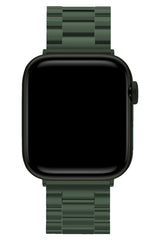 Apple Watch Uyumlu Üç Bakla Çelik Loop Kordon Yeşil