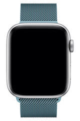 Apple Watch Uyumlu Çelik Milano Loop Akuamarin
