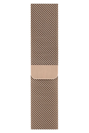 Apple Watch Uyumlu Metal Milano Loop Gold  bikordon