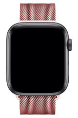 Apple Watch Uyumlu Çelik Milano Loop Rose Gold