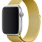 Apple Watch Uyumlu Çelik Milano Loop Altın