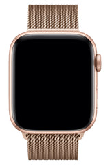 Apple Watch Uyumlu Çelik Milano Loop Gold