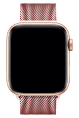 Apple Watch Uyumlu Çelik Milano Loop Rose Gold
