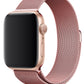 Apple Watch Uyumlu Metal Milano Loop Rose Gold  bikordon