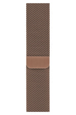 Apple Watch Uyumlu Metal Milano Loop Bronz  bikordon