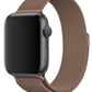 Apple Watch Compatible Steel Milano Loop Bronze 