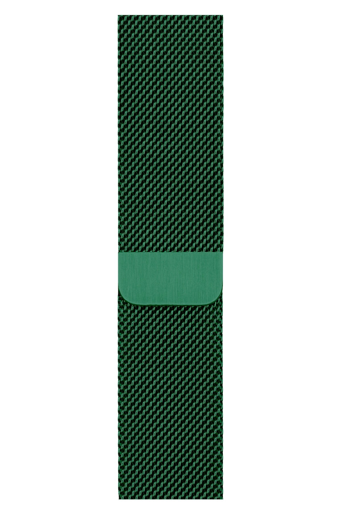 Apple Watch Uyumlu Metal Milano Loop Cam Yeşil  bikordon