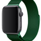 Apple Watch Uyumlu Çelik Milano Loop Cam Yeşil