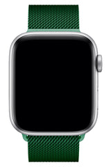 Apple Watch Uyumlu Çelik Milano Loop Cam Yeşil