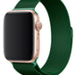 Apple Watch Uyumlu Çelik Milano Loop Cam Yeşil