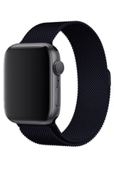 Apple Watch Uyumlu Çelik Milano Loop Derin Mavi