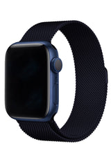 Apple Watch Uyumlu Çelik Milano Loop Derin Mavi