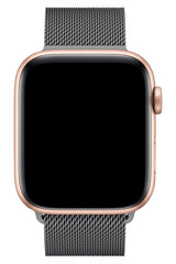 Apple Watch Uyumlu Çelik Milano Loop Duman Gri