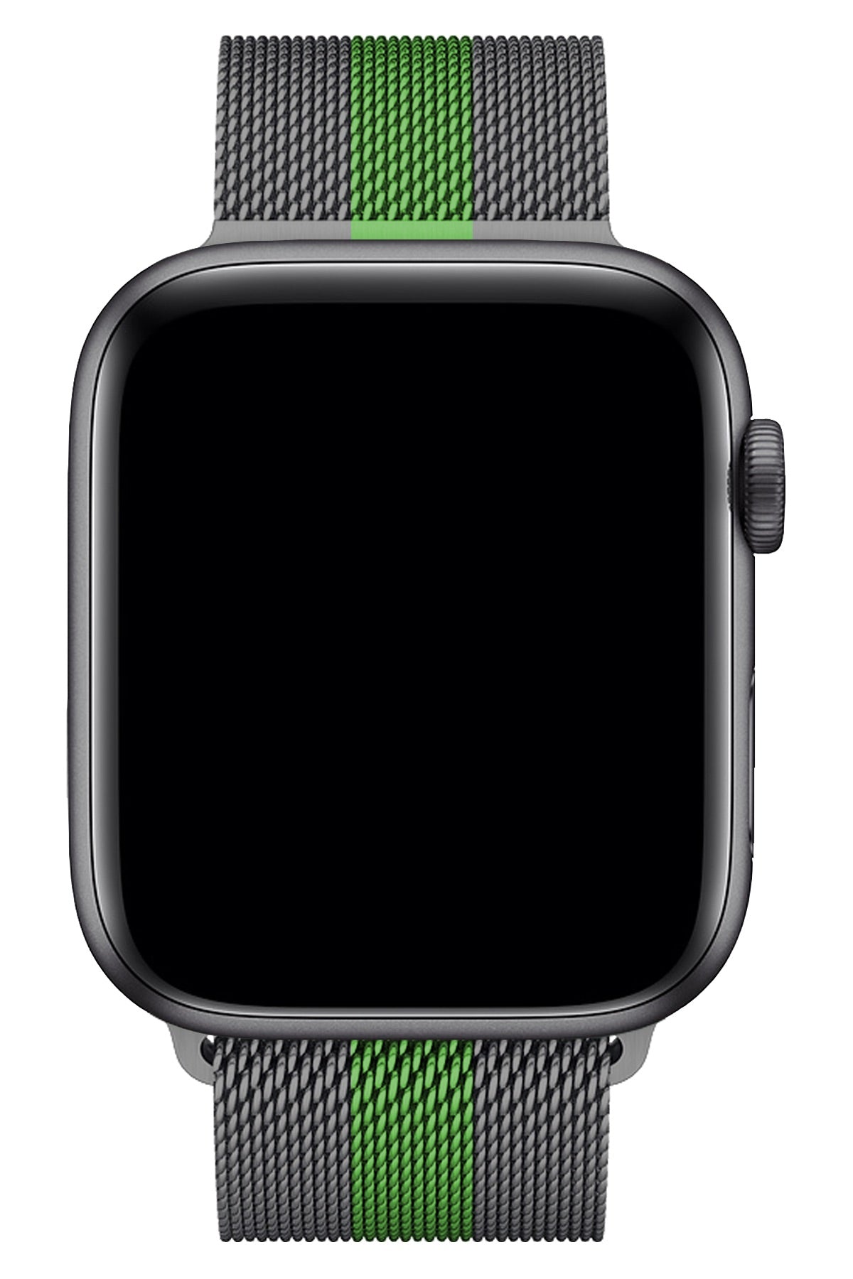 Apple Watch Uyumlu Metal Milano Loop Duman Yeşil Kordon  bikordon