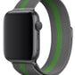 Apple Watch Uyumlu Metal Milano Loop Duman Yeşil Kordon  bikordon