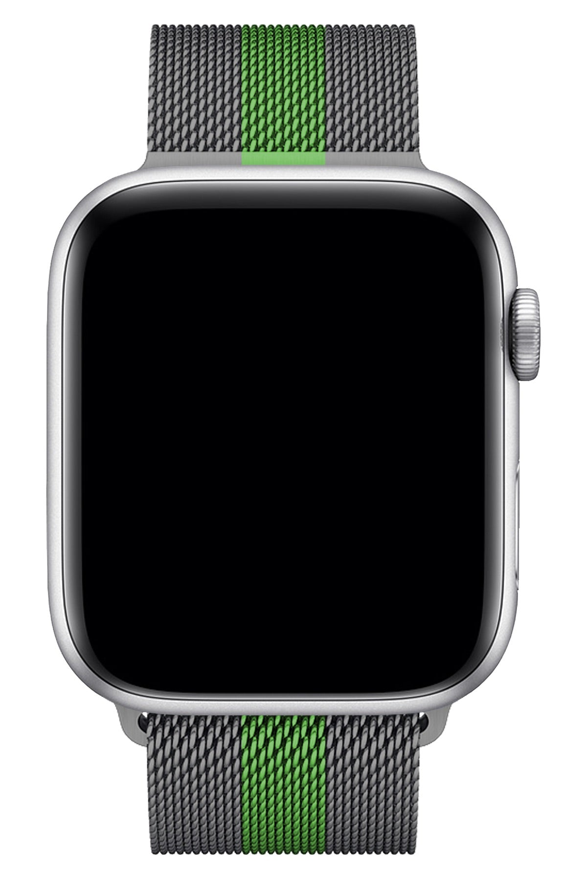 Apple Watch Uyumlu Metal Milano Loop Duman Yeşil Kordon  bikordon