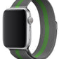 Apple Watch Compatible Steel Milano Loop Smoke Green Band 