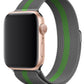Apple Watch Uyumlu Metal Milano Loop Duman Yeşil Kordon  bikordon