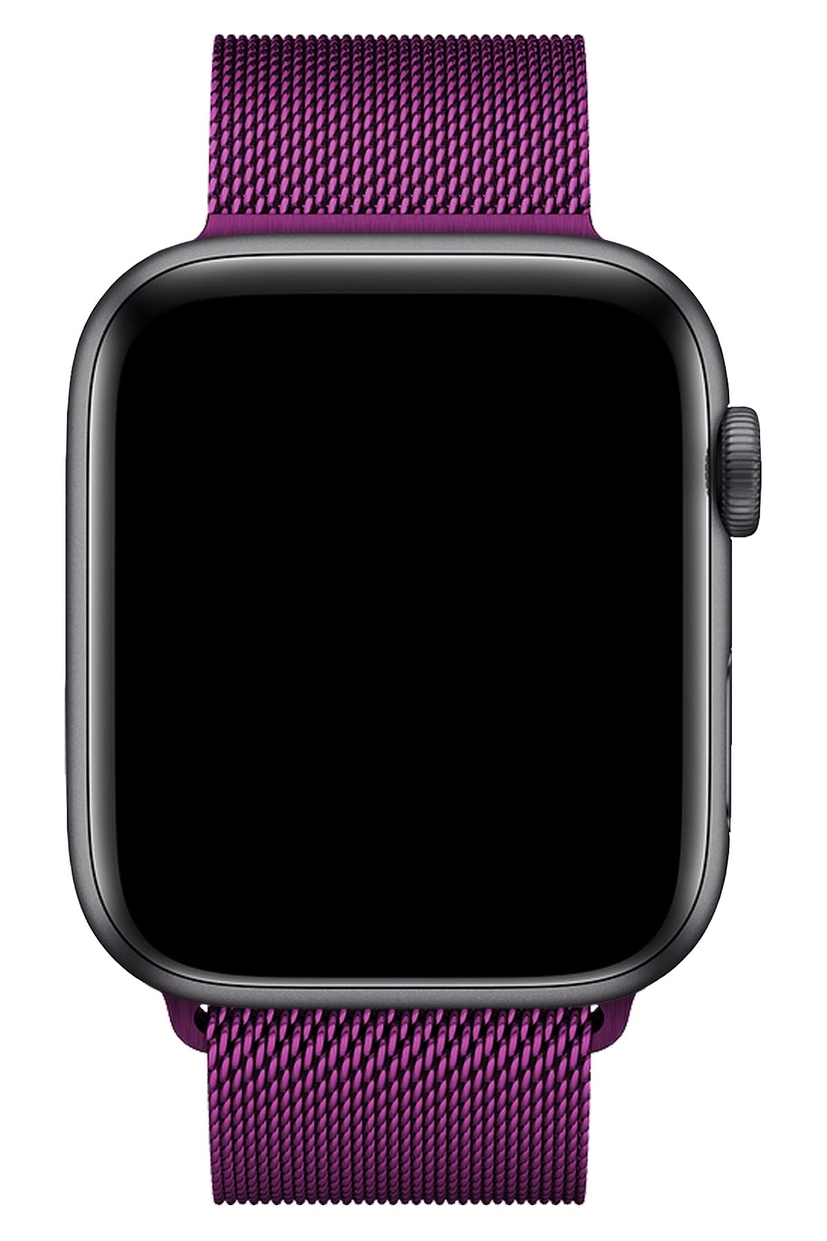 Apple Watch Uyumlu Metal Milano Loop Fuşya  bikordon