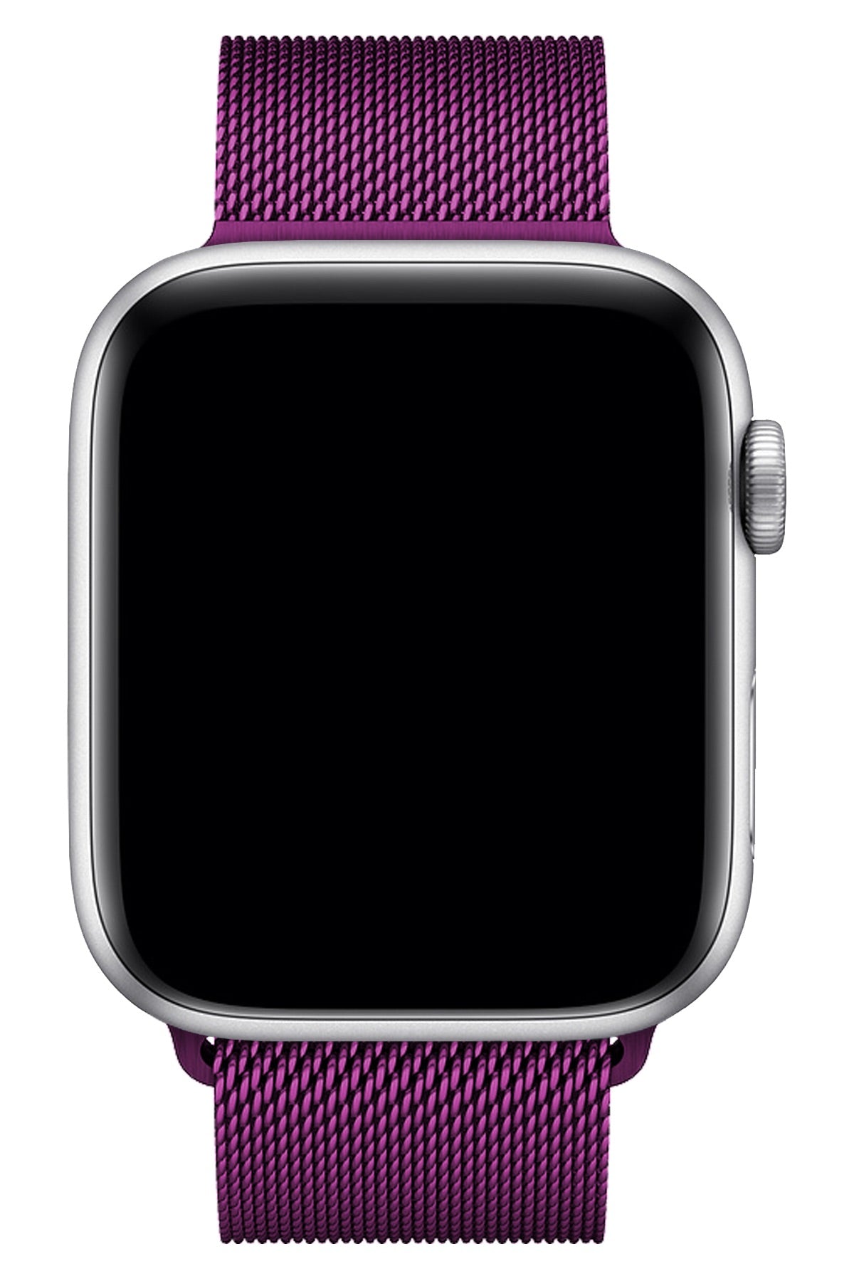 Apple Watch Uyumlu Metal Milano Loop Fuşya  bikordon