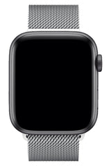 Apple Watch Uyumlu Çelik Milano Loop Gümüş