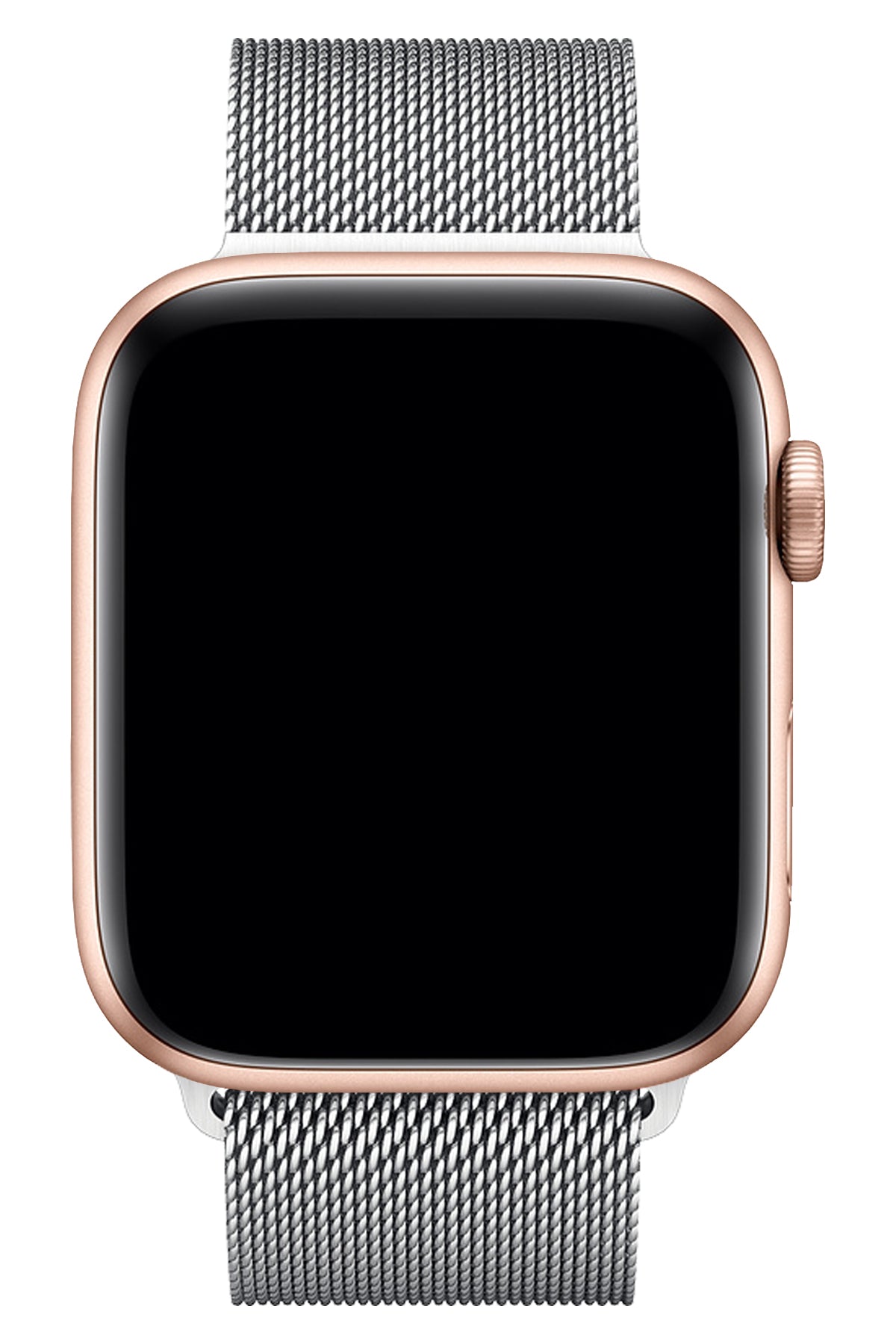 Apple Watch Uyumlu Metal Milano Loop Gümüş  bikordon