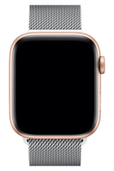 Apple Watch Uyumlu Çelik Milano Loop Gümüş
