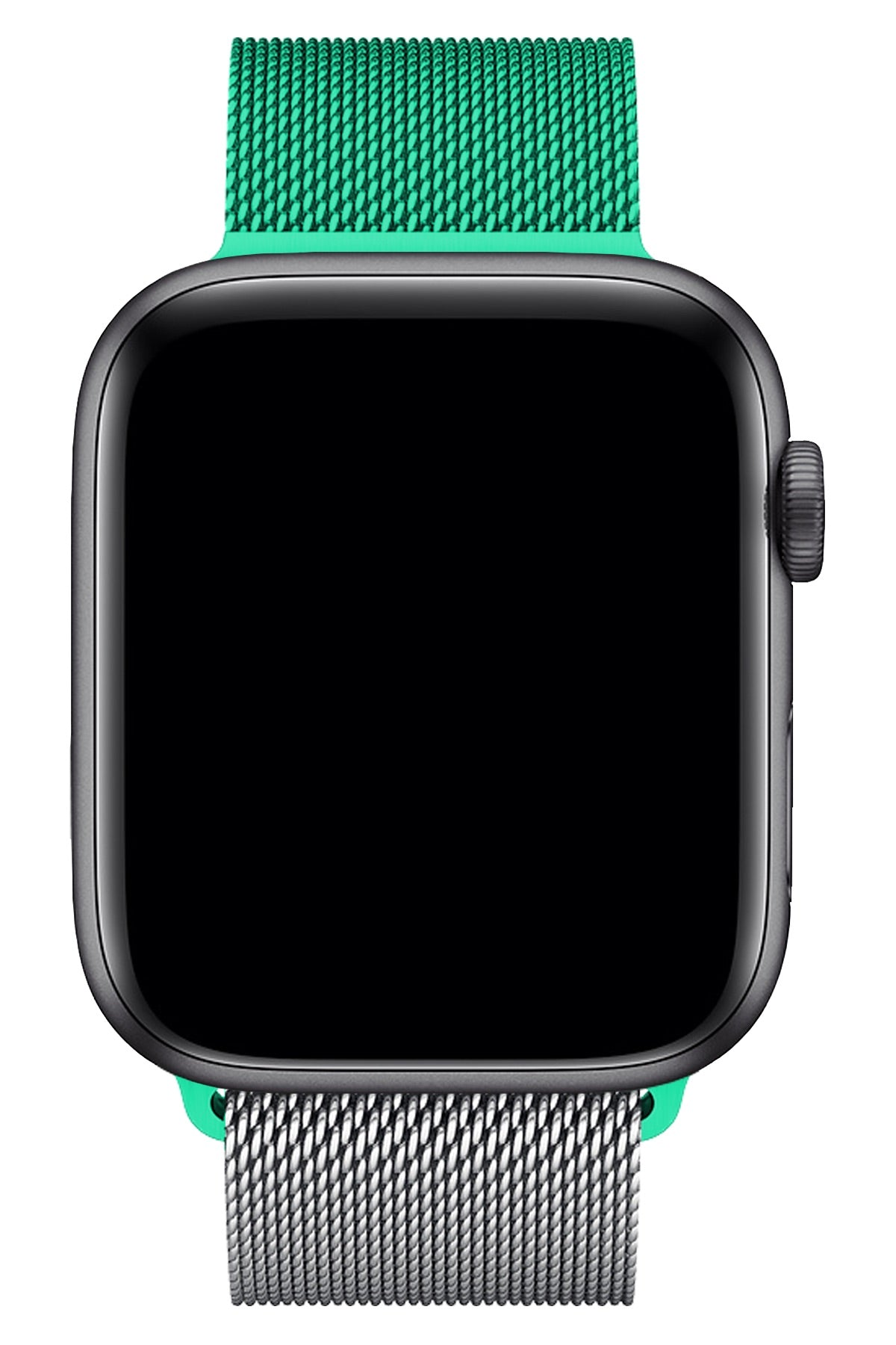 Apple Watch Uyumlu Metal Milano Loop Gümüş Nane  bikordon
