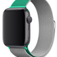 Apple Watch Uyumlu Metal Milano Loop Gümüş Nane  bikordon