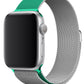Apple Watch Uyumlu Metal Milano Loop Gümüş Nane  bikordon