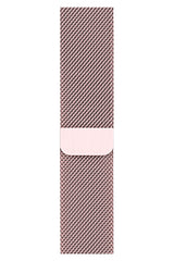 Apple Watch Uyumlu Çelik Milano Loop Kum Pembe
