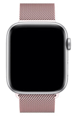 Apple Watch Uyumlu Çelik Milano Loop Kum Pembe