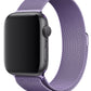 Apple Watch Compatible Steel Milano Loop Lilac 