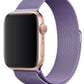 Apple Watch Uyumlu Çelik Milano Loop Lila