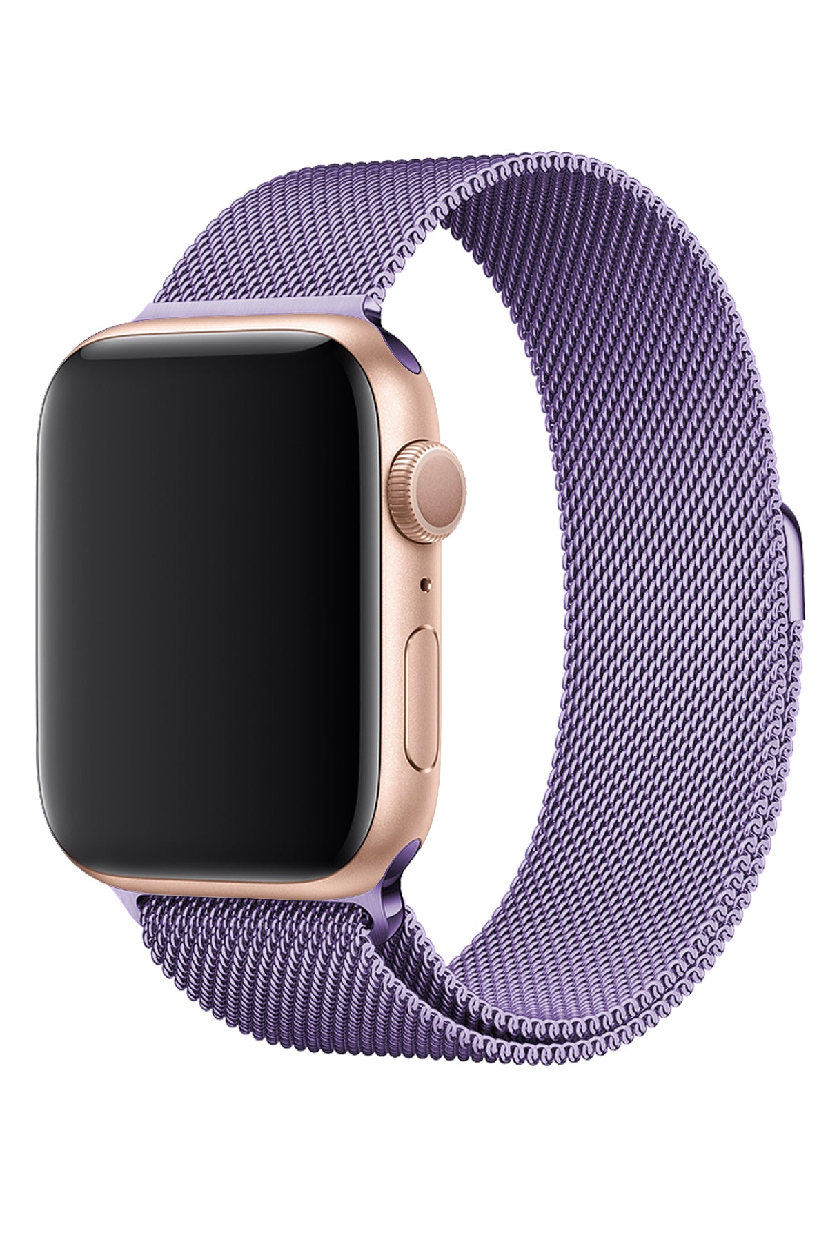 Apple Watch Uyumlu Metal Milano Loop Lila  bikordon