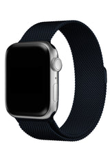 Apple Watch Compatible Steel Milano Loop Midnight 