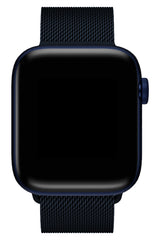 Apple Watch Uyumlu Çelik Milano Loop Midnight