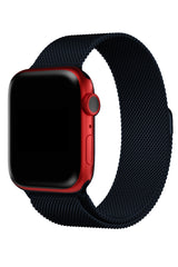 Apple Watch Compatible Steel Milano Loop Midnight 