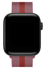 Apple Watch Uyumlu Çelik Milano Loop Pink Roll