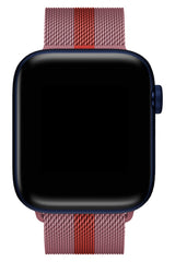 Apple Watch Uyumlu Çelik Milano Loop Pink Roll